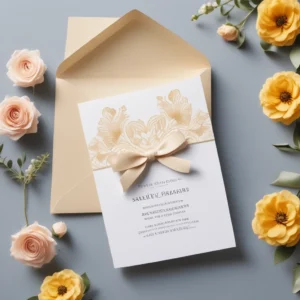 Elegant Wedding Card