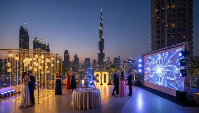 Best Luxury Wedding Planner in Dubai, Luxury event planning services for unforgettable celebrations in Dubai & UAE. | 30th birthday rooftop party dubai burj khalifa view
