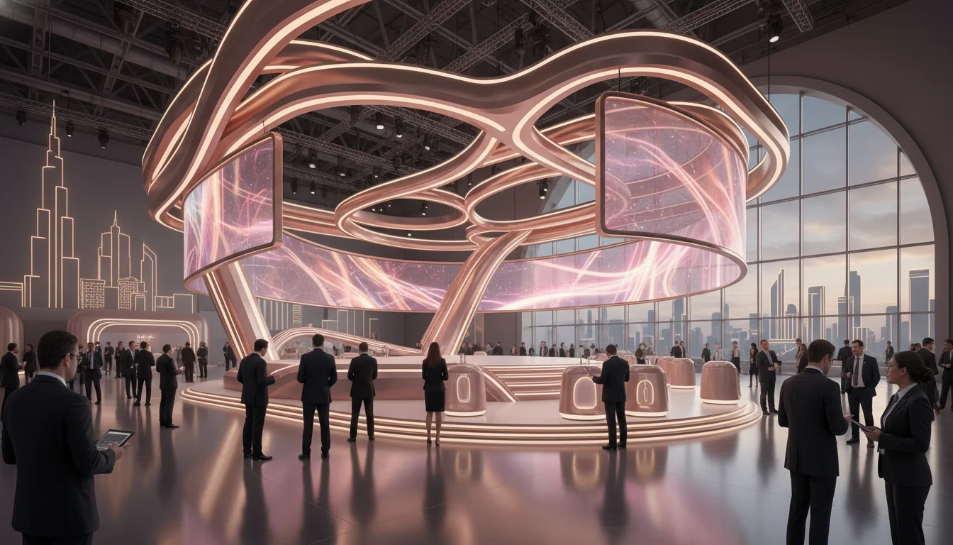 Best Luxury Wedding Planner in Dubai, Luxury event planning services for unforgettable celebrations in Dubai & UAE. | futuristic exhibition hall tech summit event