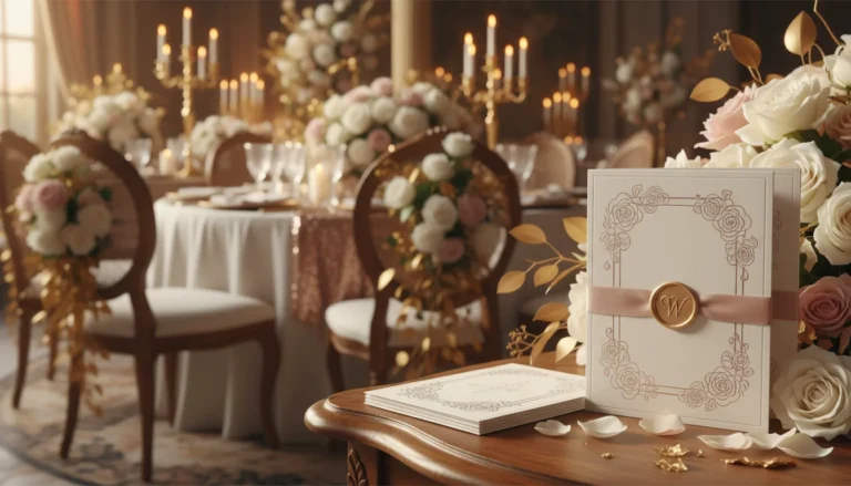 Best Luxury Wedding Planner in Dubai, Luxury event planning services for unforgettable celebrations in Dubai & UAE. | luxurious wedding invitation stationery reception decor