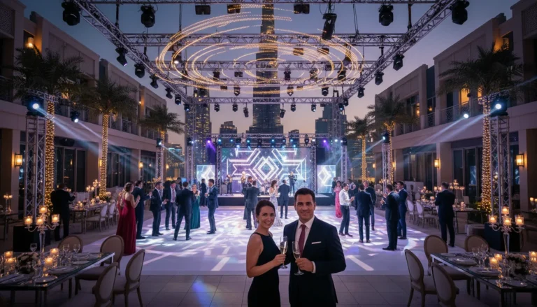 Best Luxury Wedding Planner in Dubai, Luxury event planning services for unforgettable celebrations in Dubai & UAE. | luxury evening event dubai burj khalifa