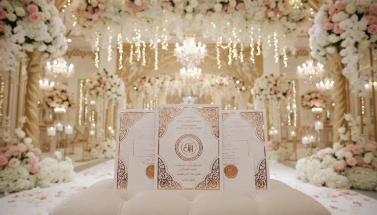 Best Luxury Wedding Planner in Dubai, Luxury event planning services for unforgettable celebrations in Dubai & UAE. | luxury wedding invitations elegant ballroom decor
