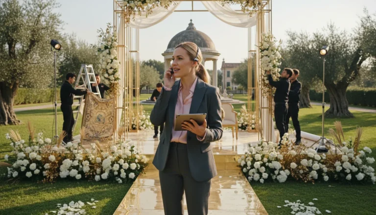 Best Luxury Wedding Planner in Dubai, Luxury event planning services for unforgettable celebrations in Dubai & UAE. | professional wedding event planner organizing luxury outdoor ceremony